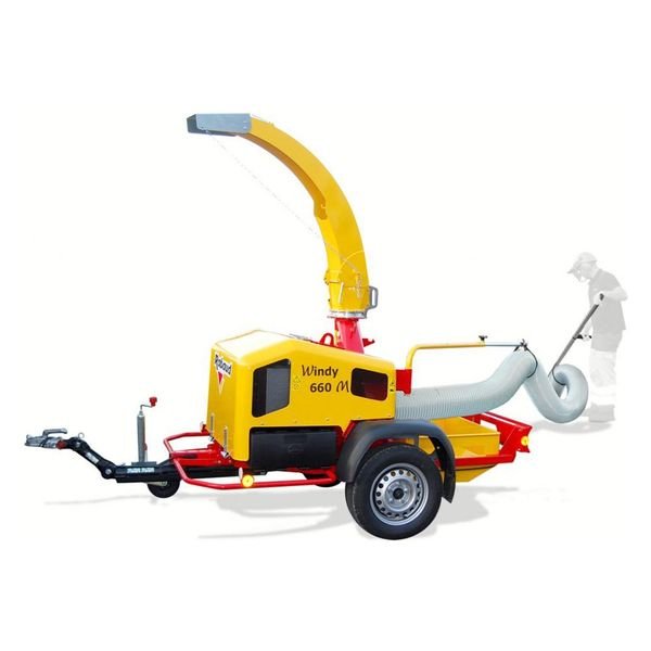 Aspirateur de Feuilles Remorque